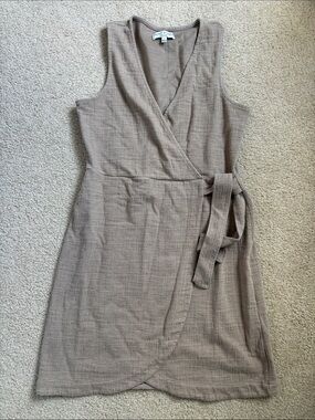 Madewell Texture & Thread Wrap Dress